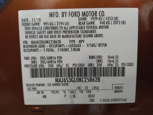 Used 2019 Ford EcoSport SE AWD/4WD image 33