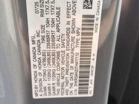 Used 2026 Honda CR-V LX image 28
