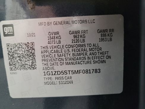 Used 2021 Chevrolet Malibu LT FWD image 33