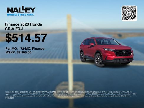 New 2026 Honda CR-V EX-L image 7