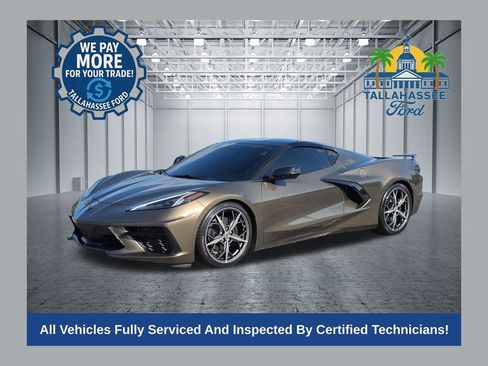 Used 2021 Chevrolet Corvette Stingray Premium Cpe w/ 3LT RWD image 1