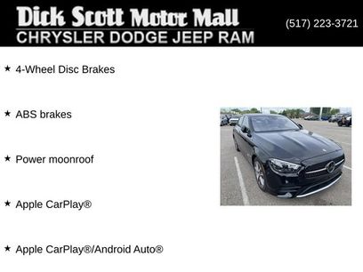 Used 2021 Mercedes-Benz E 450 4MATIC Sedan