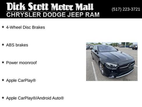 Used 2021 Mercedes-Benz E 450 4MATIC Sedan image 3