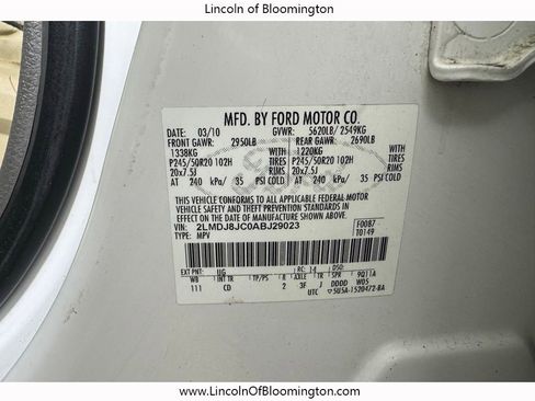 Used 2010 Lincoln MKX AWD image 33