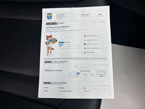 Certified 2024 Subaru Crosstrek 2.5i Wilderness w/ Crosstrek Mirror Package AWD/4WD image 41