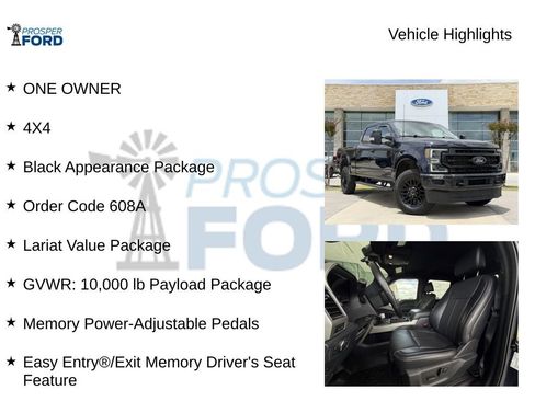 Used 2022 Ford F250 Lariat w/ Black Appearance Package AWD/4WD image 5