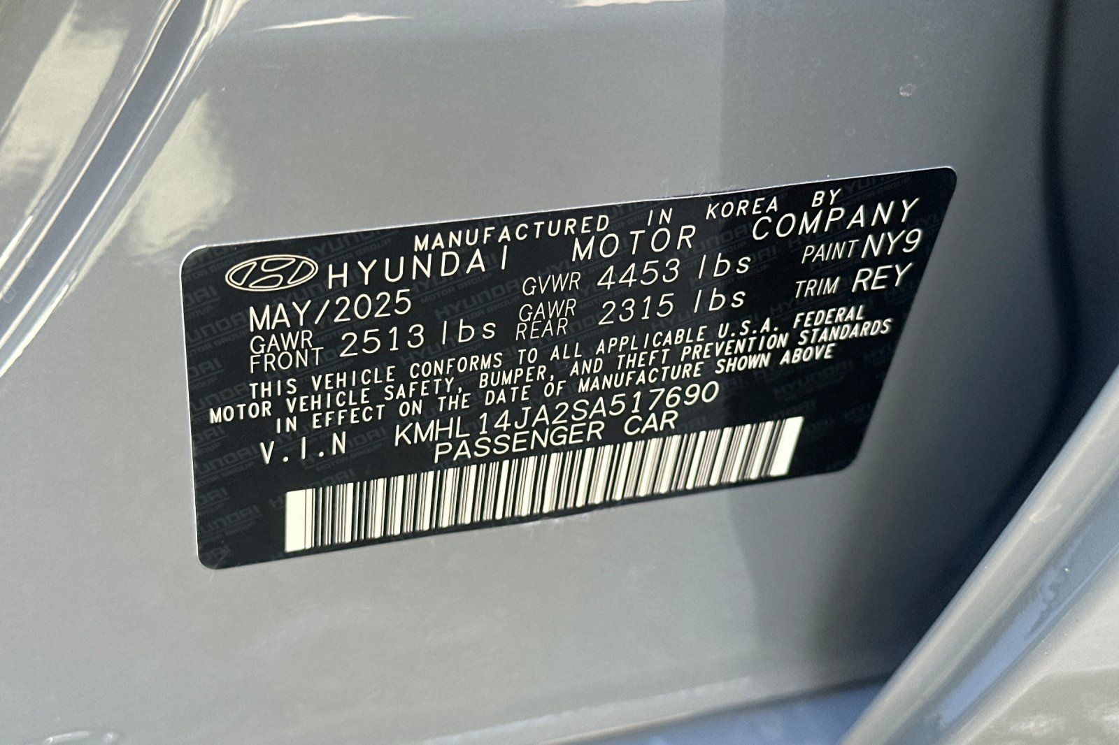 Certified 2025 Hyundai Sonata SEL FWD image 27