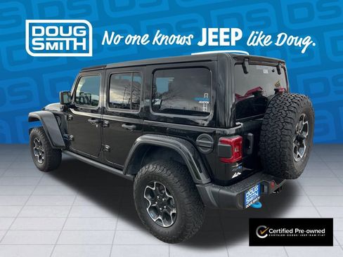 Used 2023 Jeep Wrangler Unlimited Rubicon 4xe w/ Cold Weather Group image 3