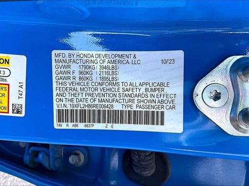 Certified 2024 Honda Civic Sport image 14