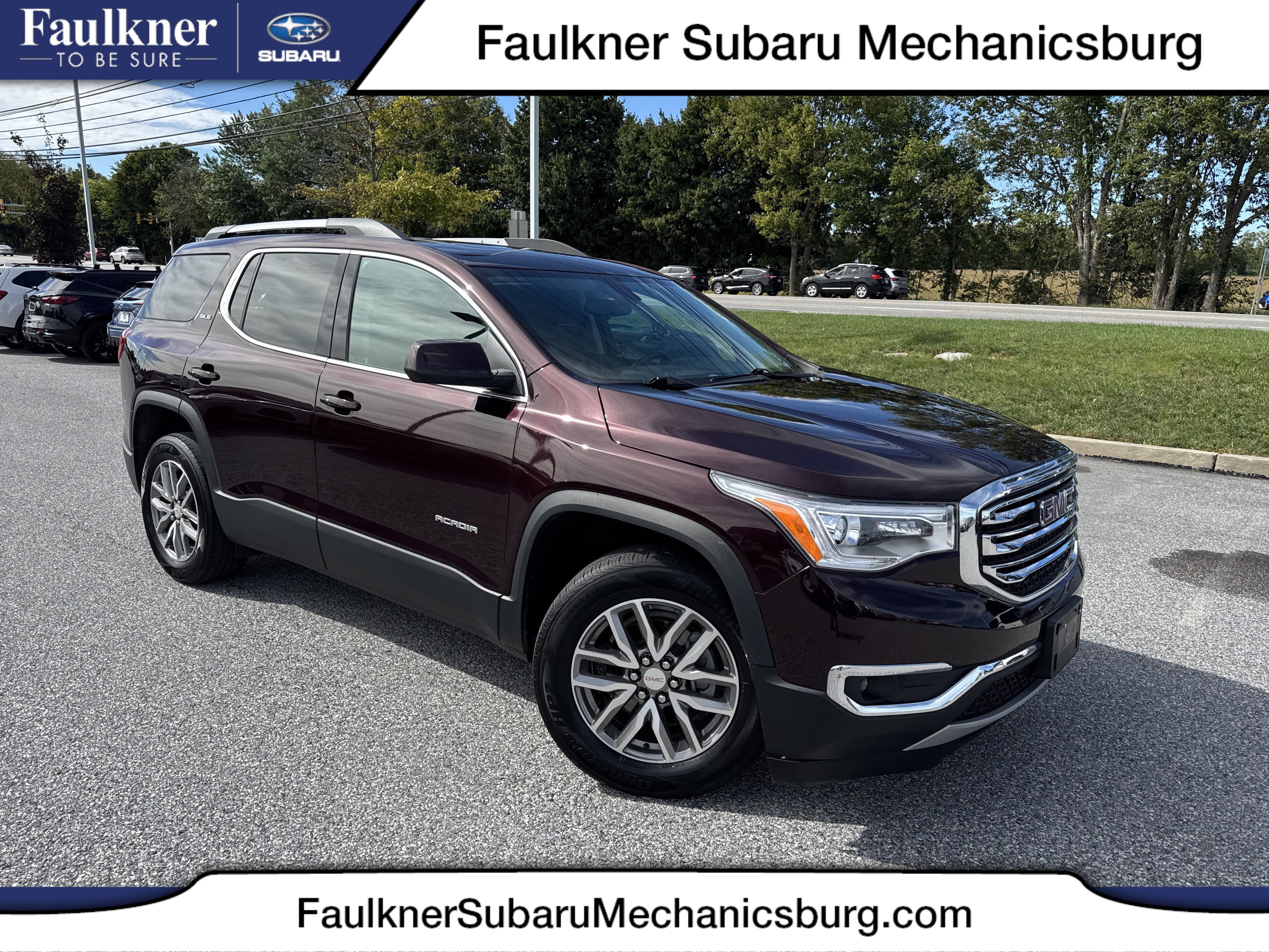Used 2018 GMC Acadia SLE w/ Driver Alert Package I AWD/4WD image 1