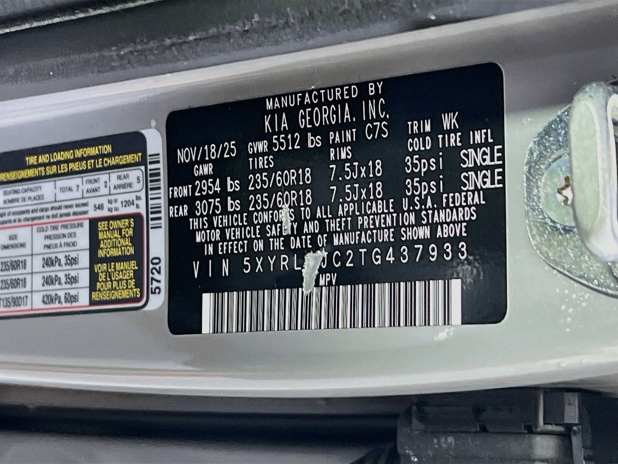 Used 2026 Kia Sorento S w/ S Panoramic Sunroof Package AWD/4WD image 32