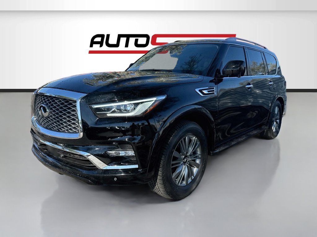 Used 2022 INFINITI QX80 Luxe w/ Cargo Package RWD image 3