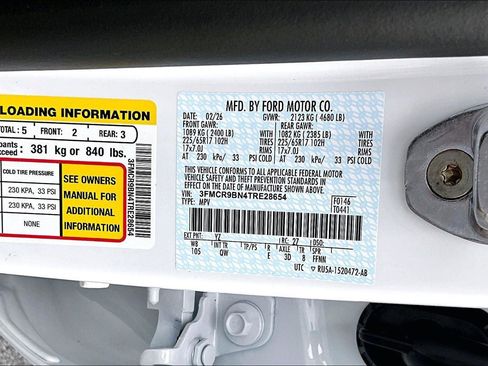 New 2026 Ford Bronco Sport Big Bend w/ Convenience Package AWD/4WD image 12