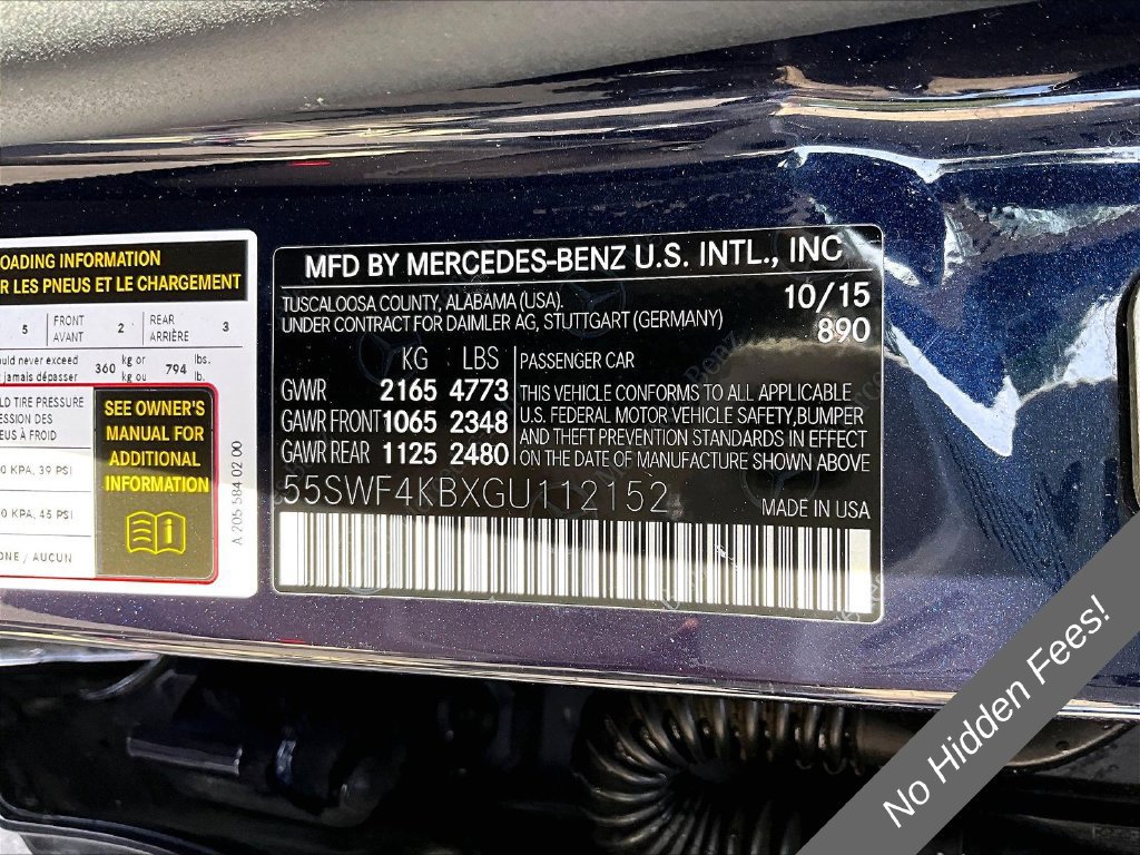 Used 2016 Mercedes-Benz C 300 4MATIC Sedan w/ Premium 1 Package image 29