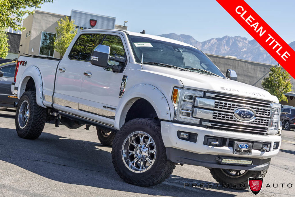 Used 2019 Ford F350 Platinum w/ Platinum Ultimate Package AWD/4WD image 1