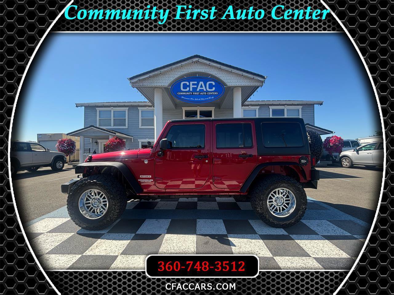 Used 2013 Jeep Wrangler Unlimited Sport AWD/4WD image 1