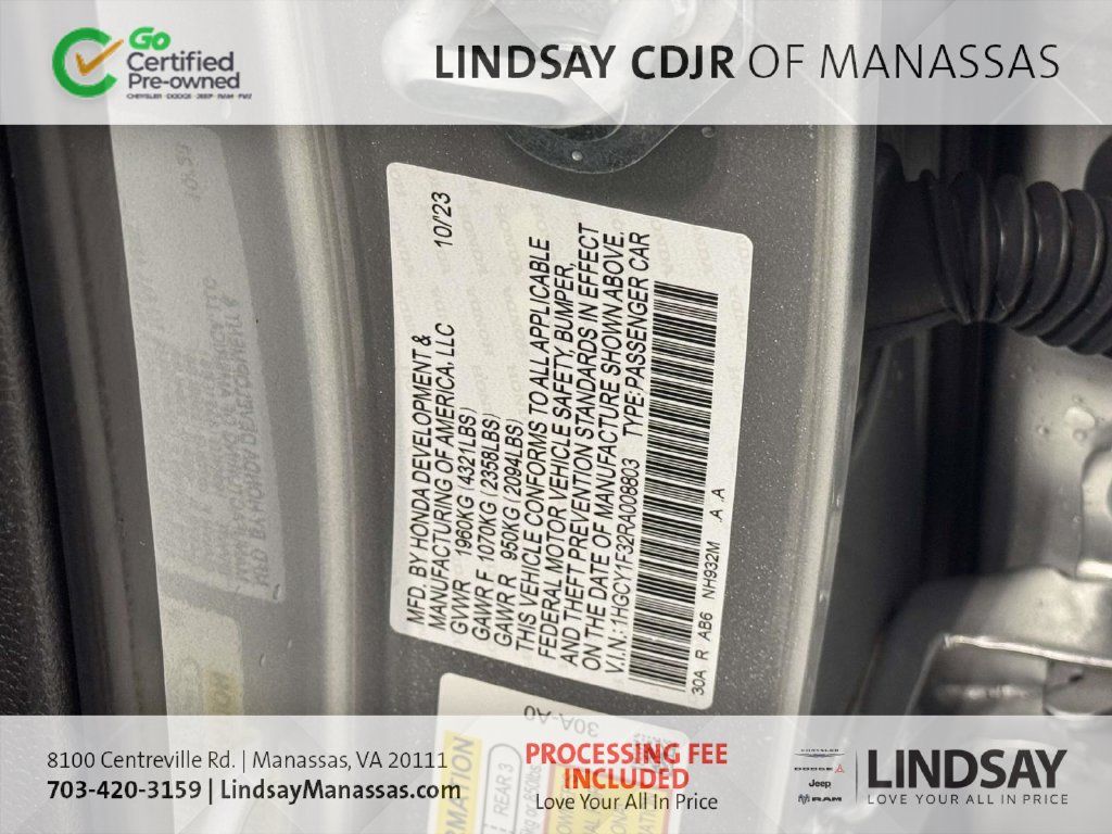 Used 2024 Honda Accord EX image 31
