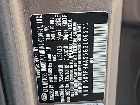 Used 2016 Kia Sorento EX w/ EX Premium Package image 31