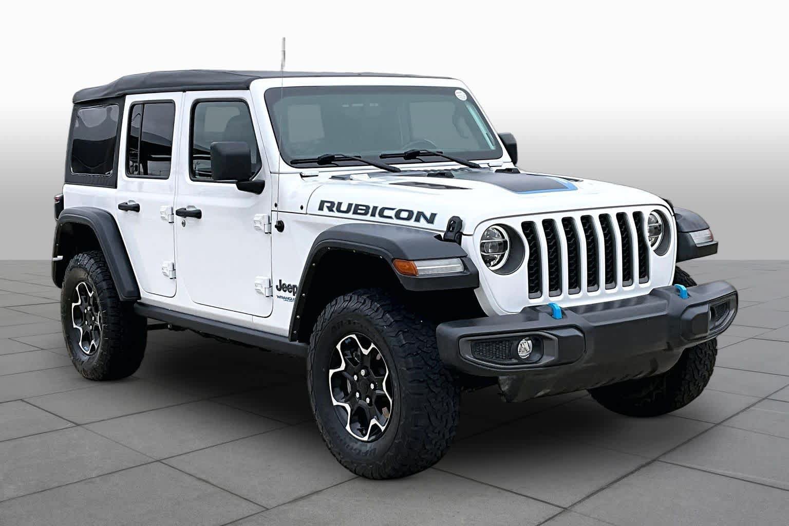 Used 2022 Jeep Wrangler Unlimited Rubicon 4xe w/ Safety Group AWD/4WD image 2