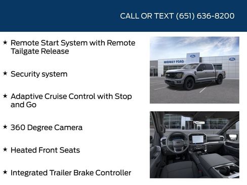 New 2026 Ford F150 XLT w/ Equipment Group 302A MID AWD/4WD image 29