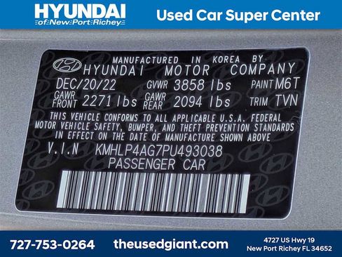 Used 2023 Hyundai Elantra Limited image 38