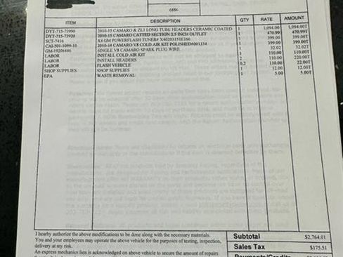 Used 2010 Chevrolet Camaro SS w/ LPO, Ground Effects Package image 29