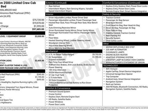 Used 2024 RAM 2500 Limited AWD/4WD image 52