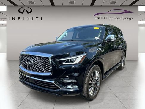 Used 2019 INFINITI QX80 Luxe w/ 22" Wheel Package RWD image 3