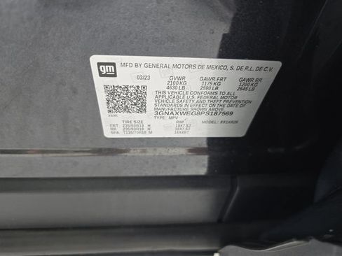 Certified 2023 Chevrolet Equinox RS w/ RS Leather Package AWD/4WD image 14