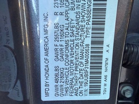 Used 2021 Acura TLX FWD image 39