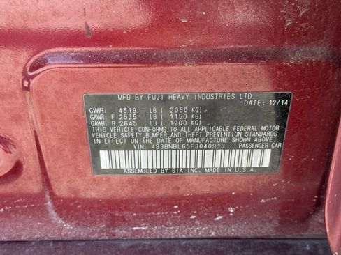 Used 2015 Subaru Legacy 2.5i Limited image 28