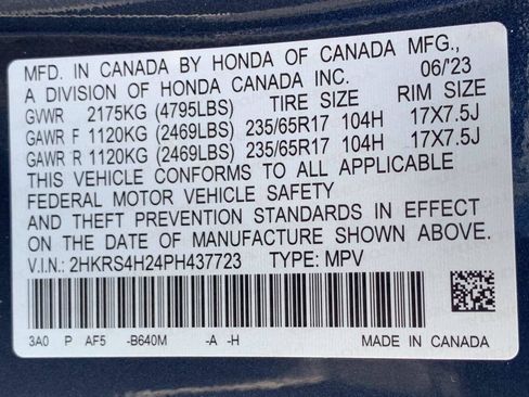 Certified 2023 Honda CR-V LX image 41