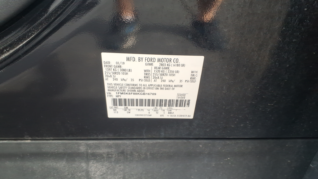 Used 2019 Ford Explorer Limited w/ Class III Trailer Tow Package AWD/4WD image 26