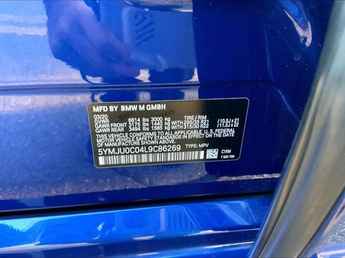 Used 2020 BMW X5 M Competition w/ Executive Package image 33