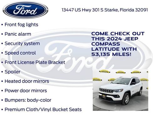 Used 2024 Jeep Compass Latitude image 30