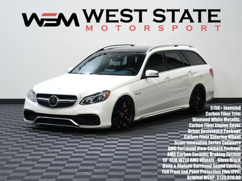 Used 2014 Mercedes-Benz E 63 AMG S-Model w/ Driver Assistance Package image 1
