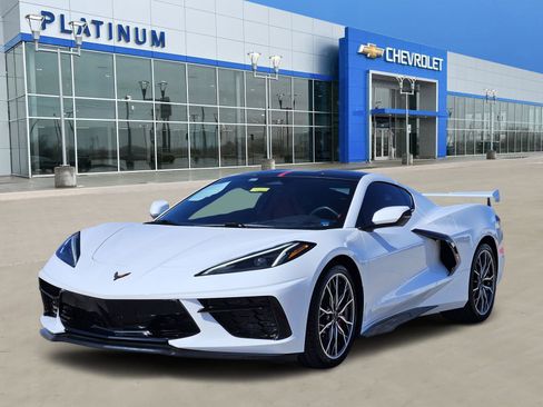 Certified 2024 Chevrolet Corvette Stingray Coupe w/ Chrome Exterior Badge Package image 2