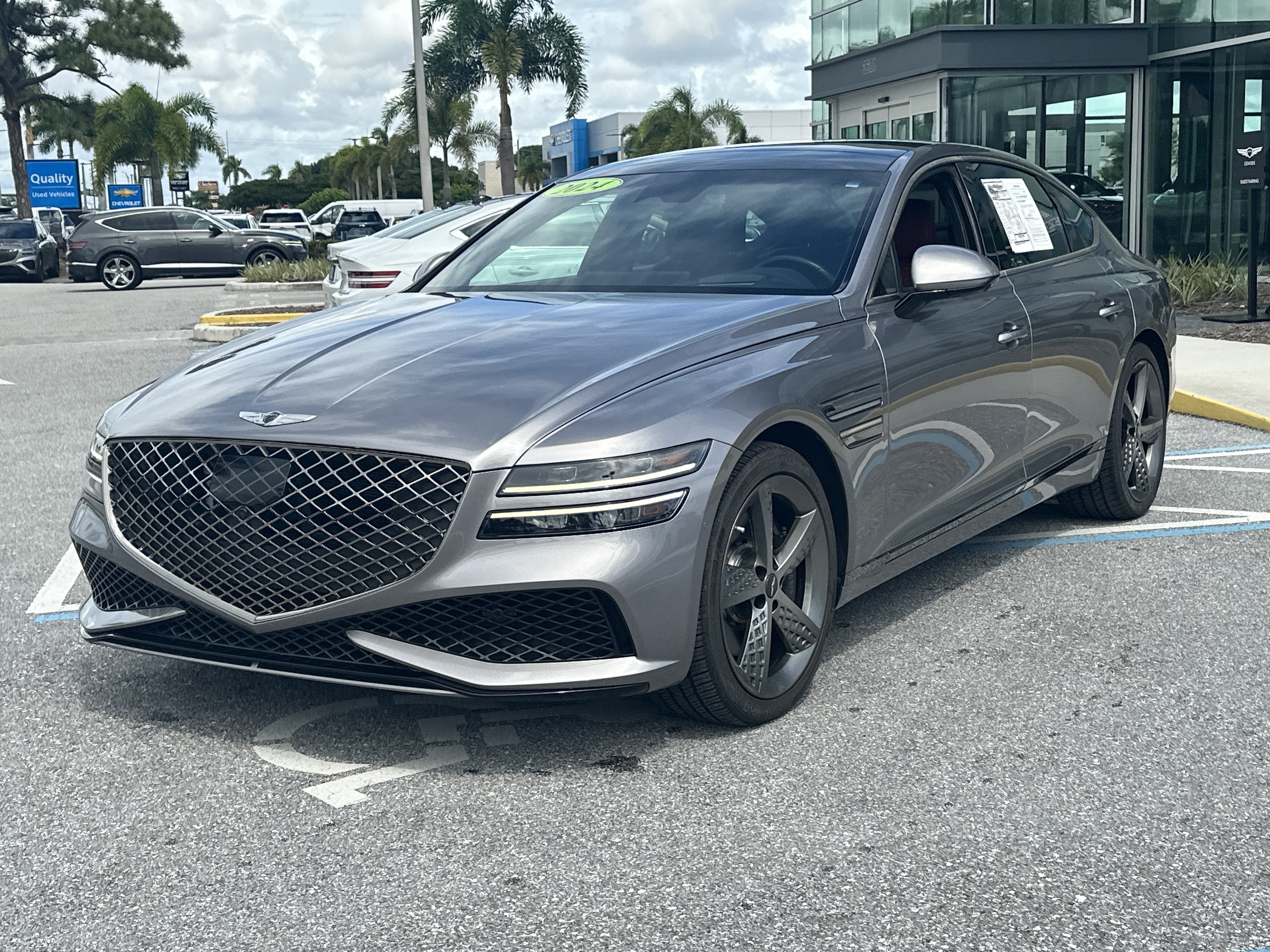 Certified 2024 Genesis G80 3.5T Sport AWD/4WD image 3