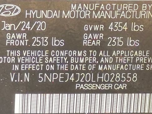 Used 2020 Hyundai Sonata SEL Plus w/ Tech Package FWD image 51
