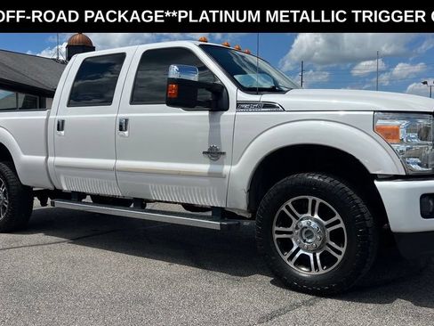 Used 2013 Ford F350 Platinum w/ FX4 Off Road Pkg AWD/4WD image 10