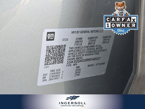 Used 2024 GMC Yukon XL SLT w/ SLT Premium Package image 30