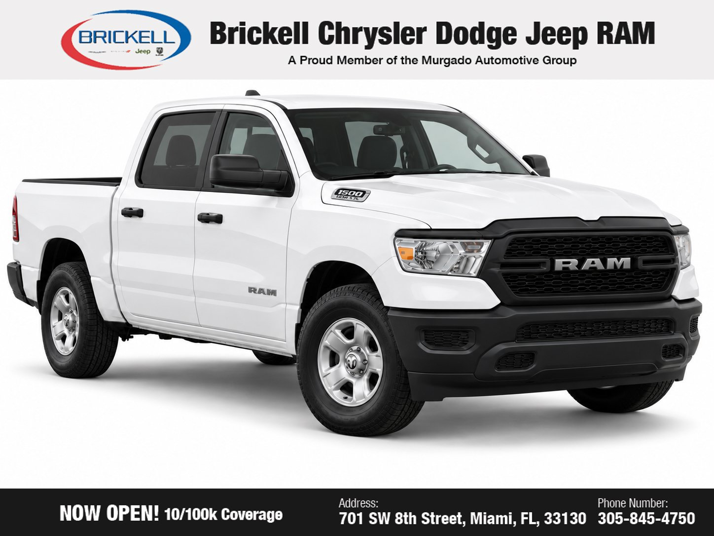 Used 2021 RAM 1500 Tradesman w/ Trailer Tow Group AWD/4WD image 2
