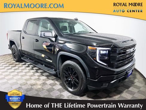 Used 2024 GMC Sierra 1500 Elevation w/ LPO, Elevation Black Package AWD/4WD image 1