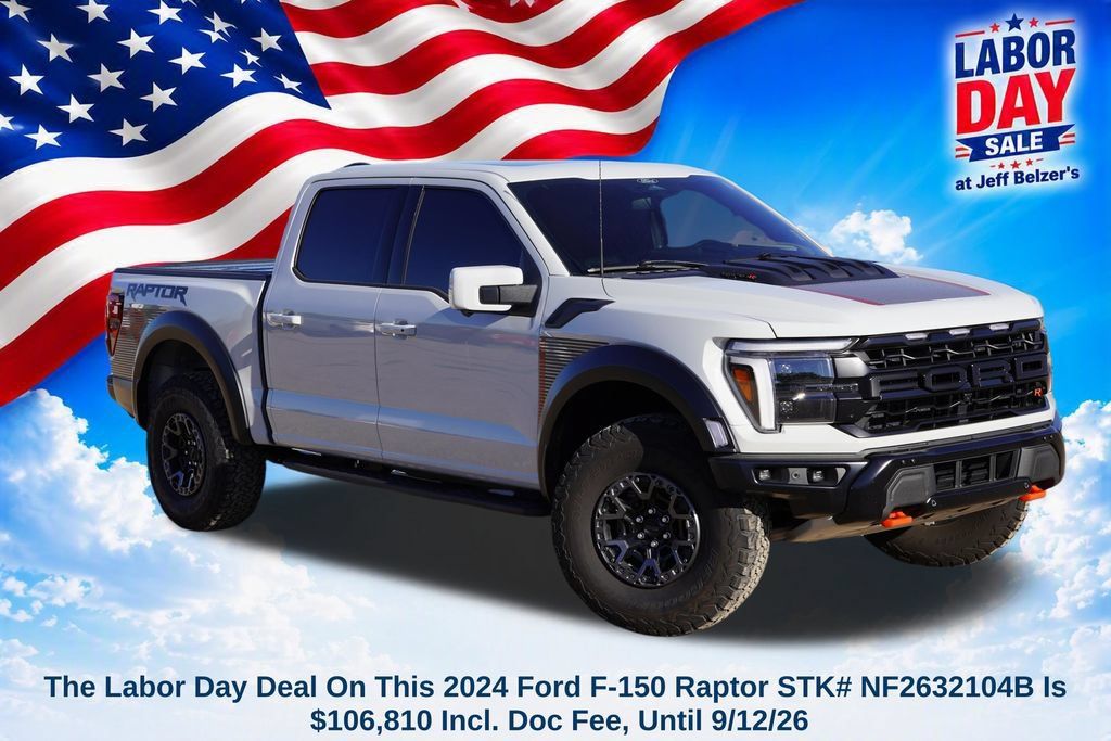 Certified 2024 Ford F150 Raptor w/ Equipment Group 803A Raptor R AWD/4WD image 1
