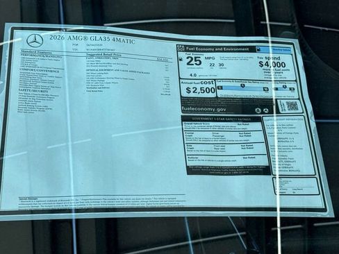 New 2026 Mercedes-Benz GLA 35 AMG GLA 35 AMG 4D Sport Utility 4M image 28