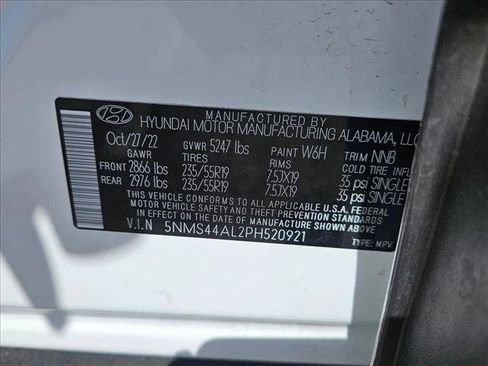 Used 2023 Hyundai Santa Fe Limited w/ Cargo Package FWD image 17
