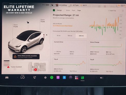 Used 2024 Tesla Model Y Long Range AWD/4WD image 19