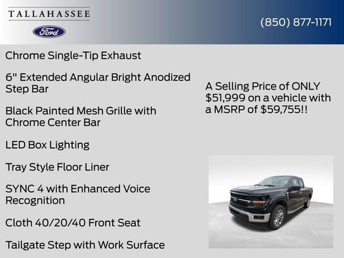 New 2026 Ford F150 XLT w/ XLT Chrome Appearance Package image 66