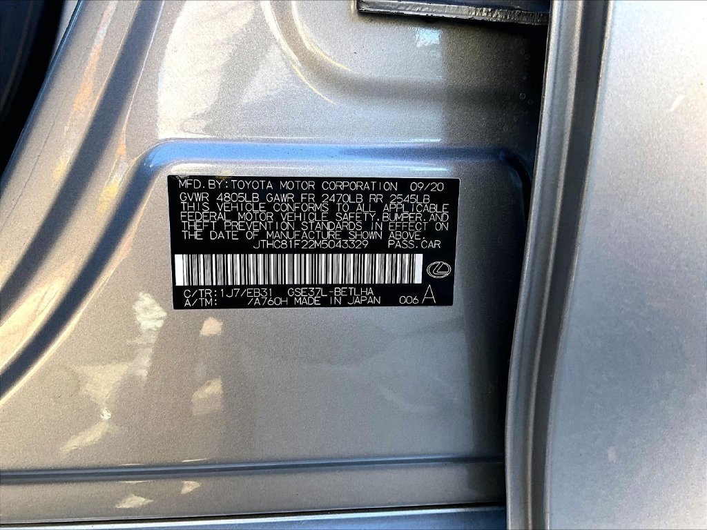 Used 2021 Lexus IS 300 AWD w/ Comfort Package image 35