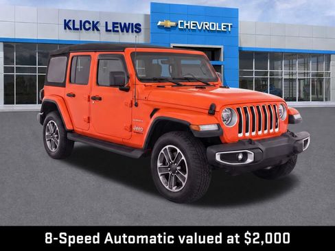 Used 2018 Jeep Wrangler Unlimited Sahara AWD/4WD image 1